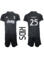 Otroški Nogometna dresi replika Juventus Adrien Rabiot #25 Tretji 2023-24 Kratek rokav (+ hlače)